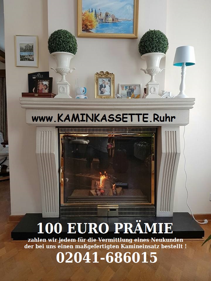 15 % JUBILÄUMSRABATT auf jede Kaminkassette